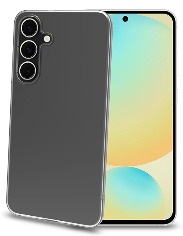 Celly Samsung Galaxy S25 FE skaidrus silikoninis dėklas, skaidri, 3 nuotrauka